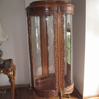 Antique Wooden Cabinet Restored